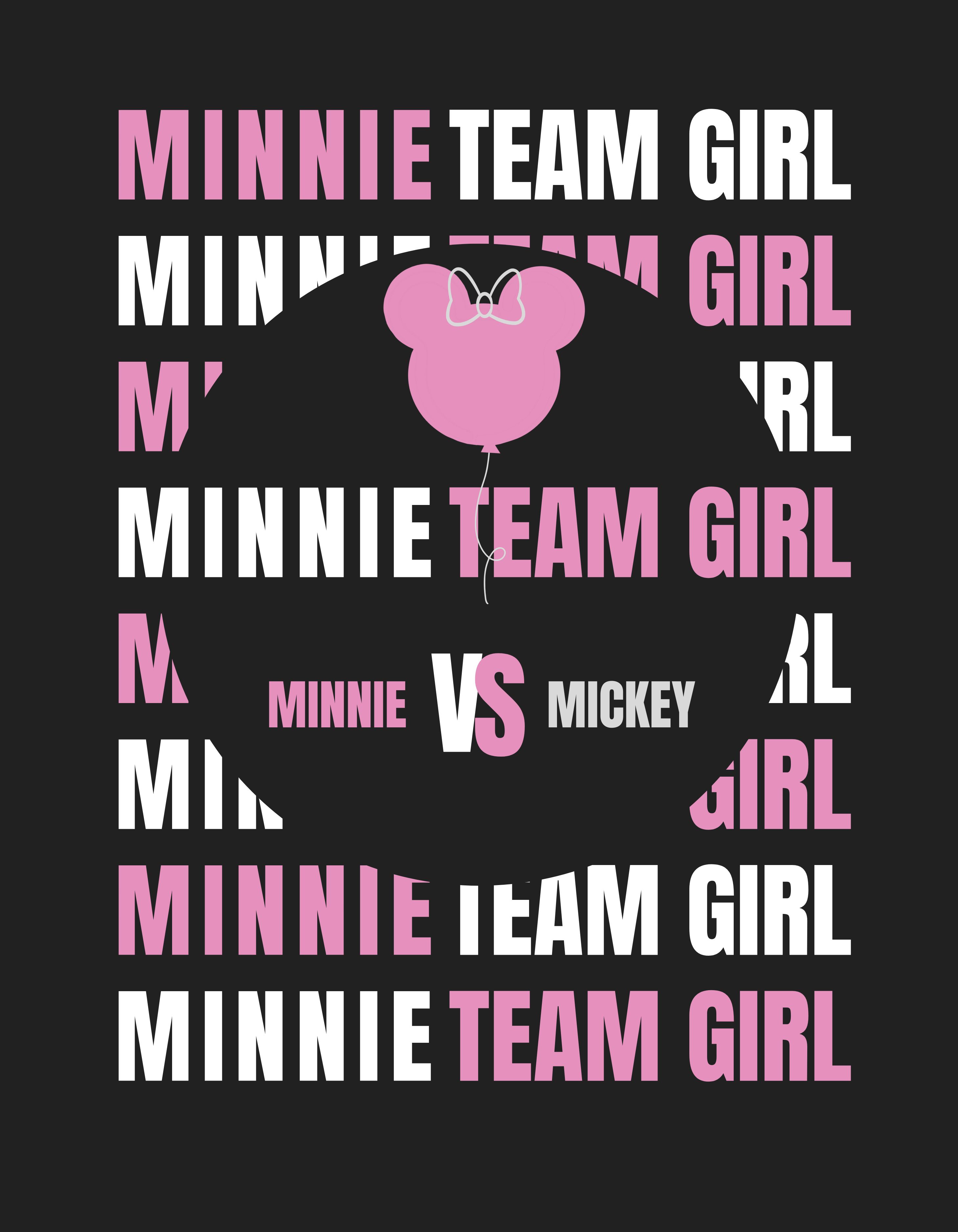 Team Minnie Shirt