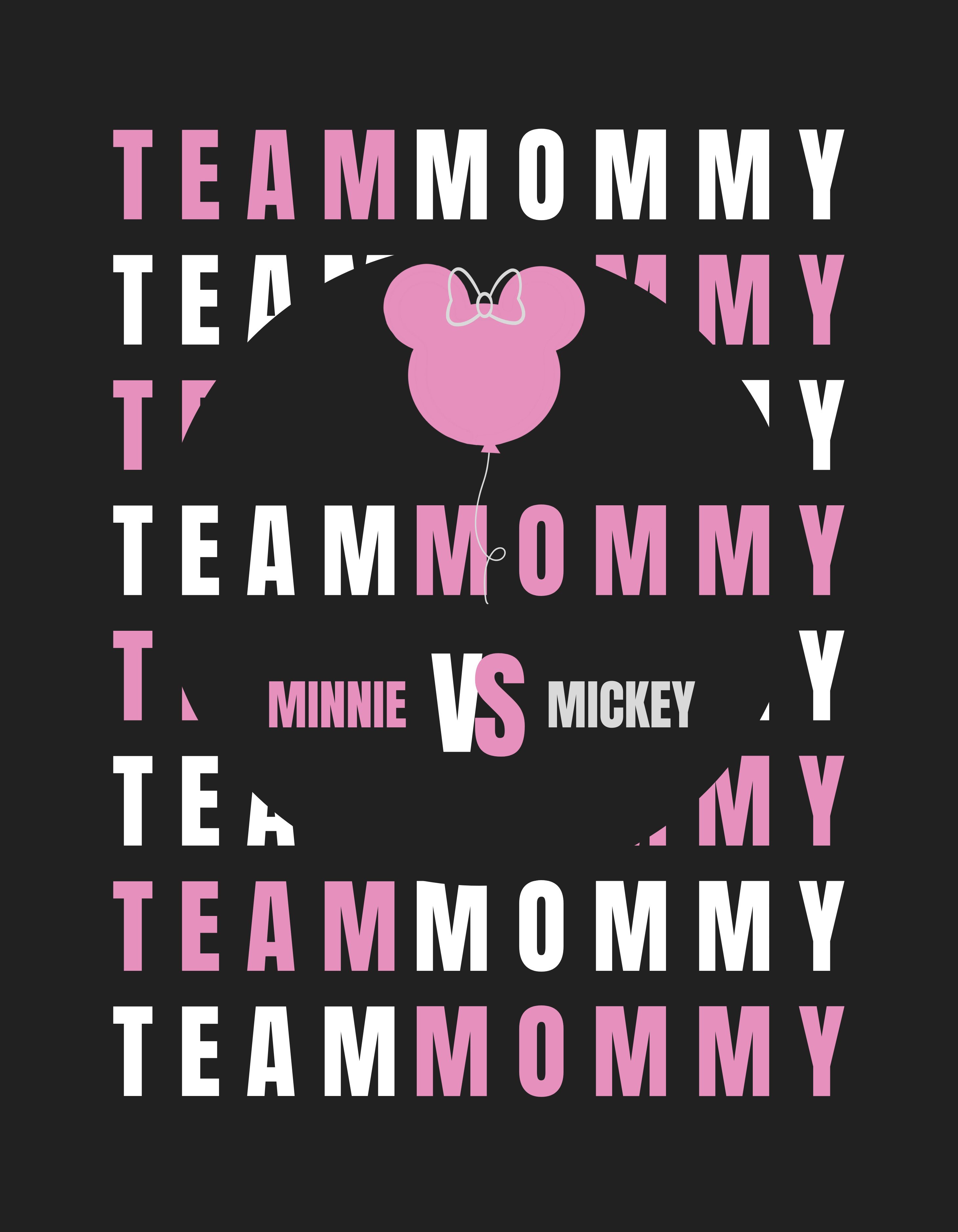 Team Mommy Shirt