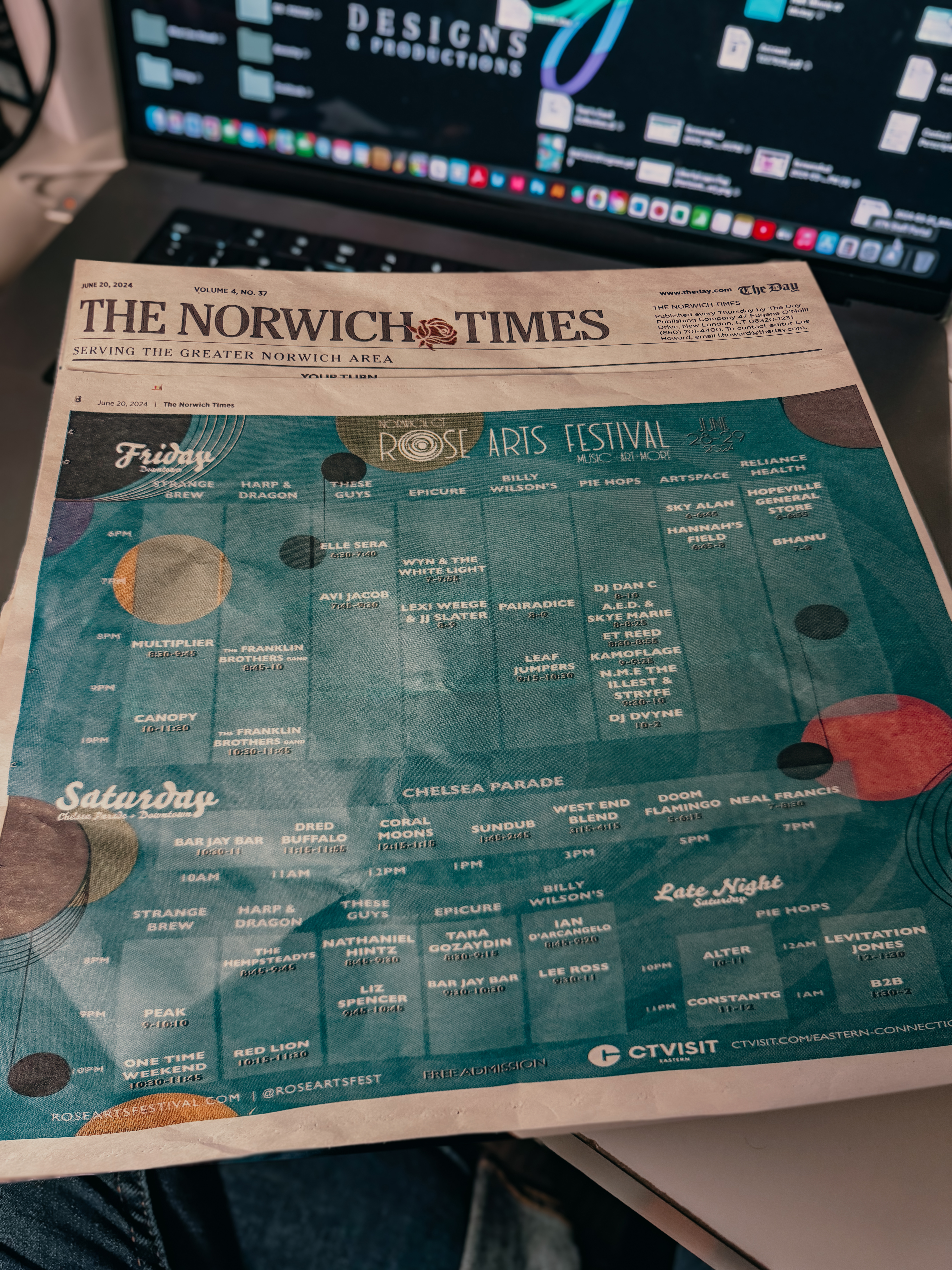 The Day Newspaper Feature